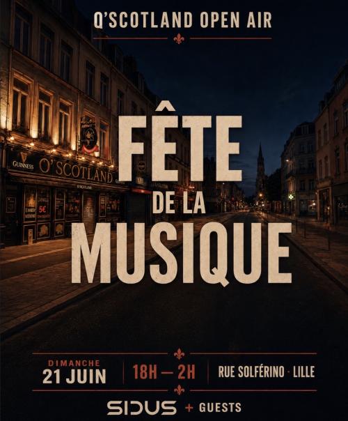 La Fête de la Musique O’Scotland en open air