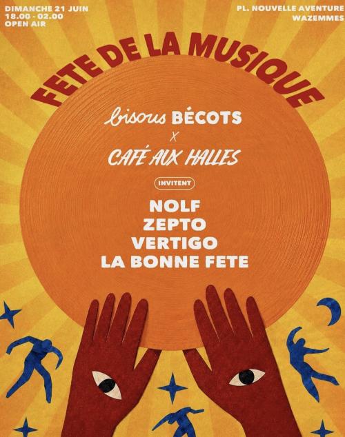 La Fête de la Musique Café Aux Halles x Bisous Bécots