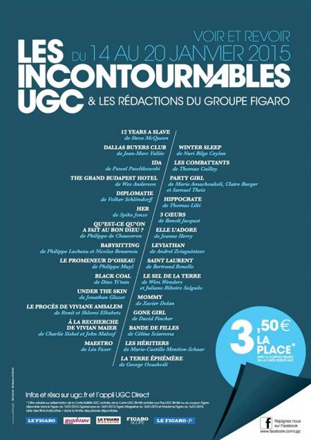 28 films « Incontournables UGC » de l’année 2014 à (re)voir !