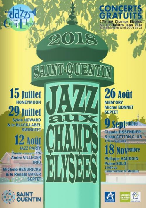 Jazz aux Champs-Elysées de St-Quentin 2018
