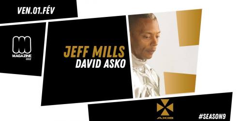 Jeff Mills + David Asko au Mag