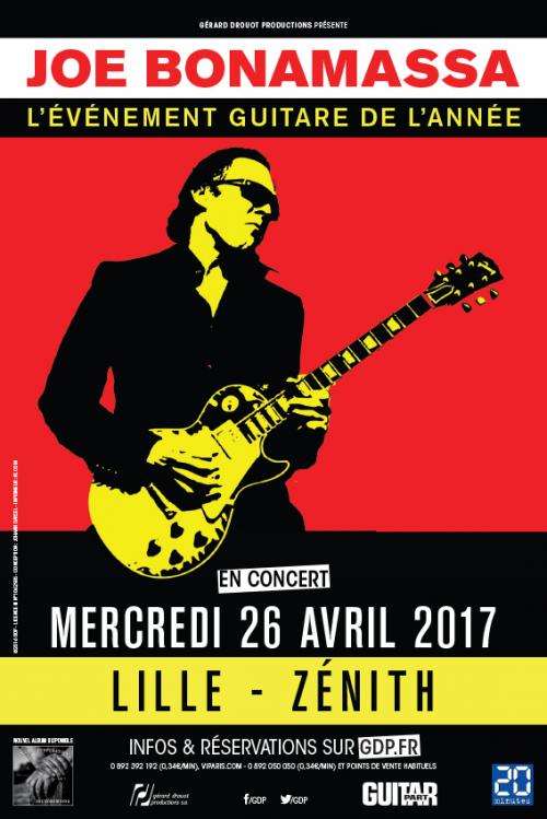 Joe Bonamassa au Zénith de Lille