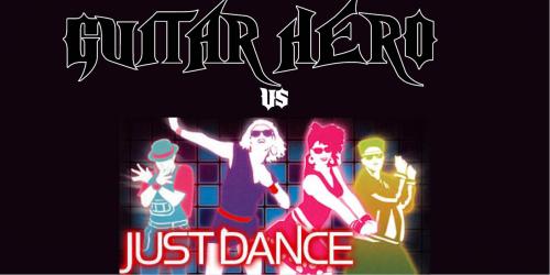 Soirée jeux : Guitare Hero VS Just Dance (+JDS +rétro gaming +E-sport)