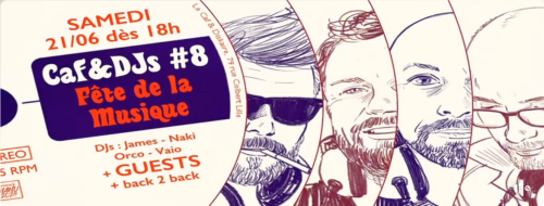 La Fête de la Musique au Caf&Diskaire