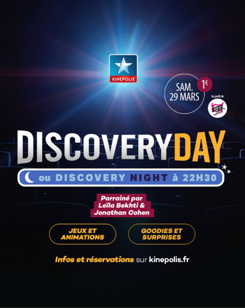 Le Discovery Day Kinepolis : une séance gratuite 100% bandes-annonces