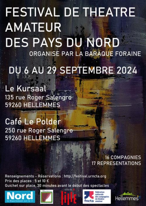 Le Festival de Théâtre Amateur des Pays du Nord 2024