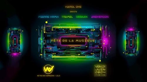 La Fête de la Musique au bar Le W