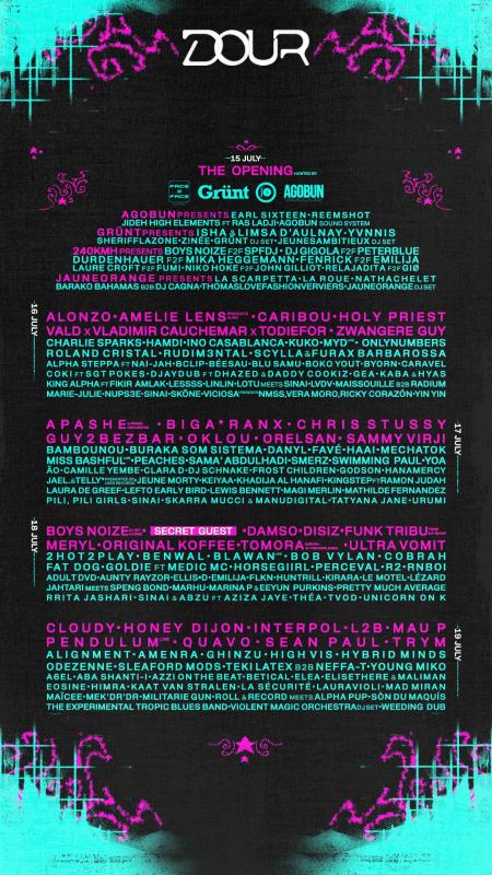Dour Festival 2026