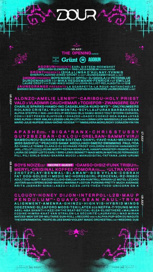 Dour Festival 2026