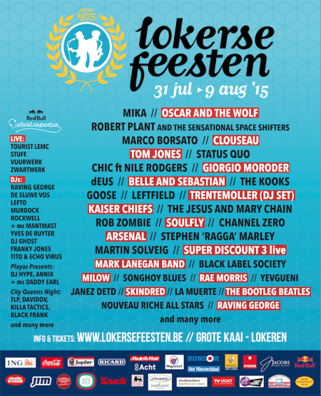 Lokerse Festival 2015