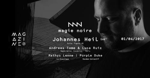 Magie Noire présente Johannes Heil live