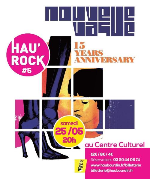 Hau’Rock #5 : Nouvelle Vague + Paprika Kinski