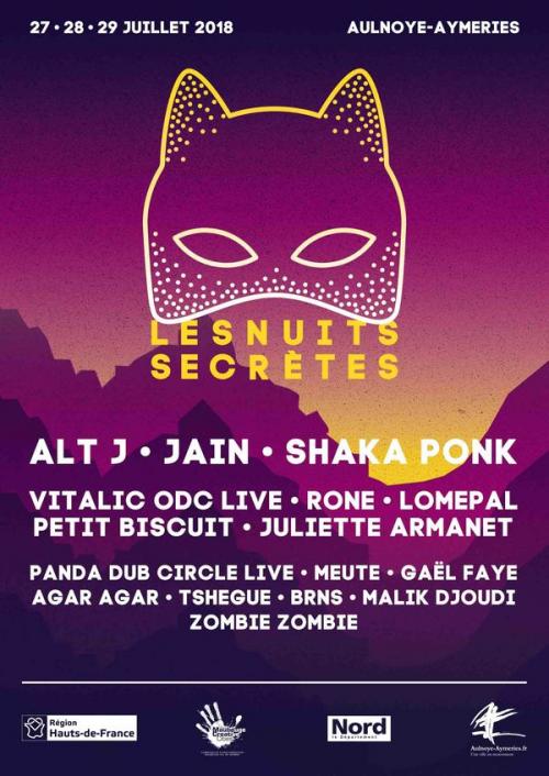Festival Les Nuits Secrètes 2018