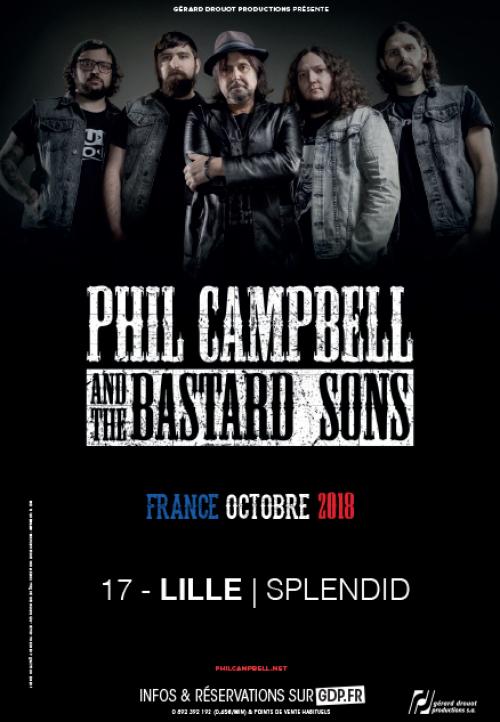 Phil Campbell (du groupe Motörhead) and the Bastard Sons