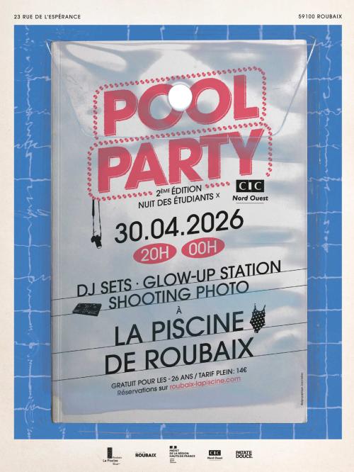 Pool Party à la Piscine de Roubaix