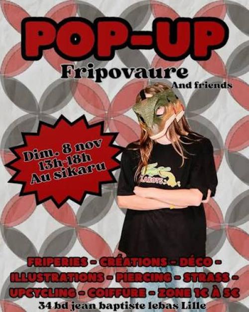 Pop-up Fripovaure and friends #9