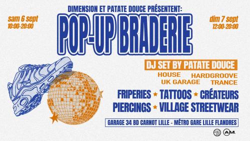 Pop-up Streetwear & Soirée Braderie de Lille à GARAGE