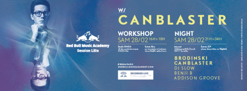 Red Bull Music Academy Session avec Canblaster