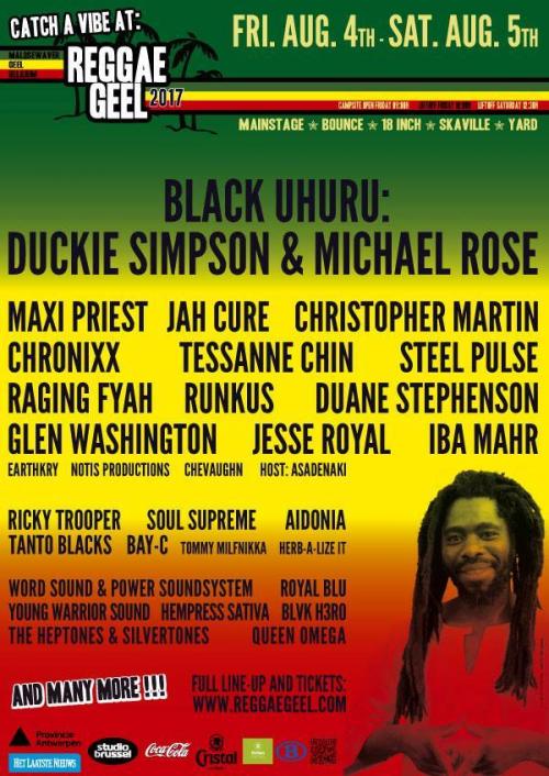 Reggae Geel 2017