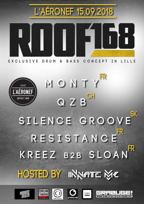 Soirée Drum & Bass Roof 168 au Club de l