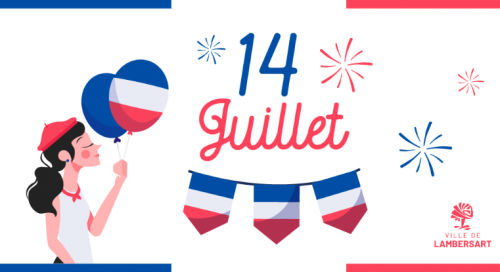 Concert et feu d’artifice à Lambersart pour le 14 juillet !