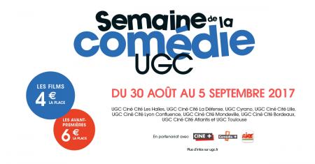Des pass pour la Semaine de la Comédie à l’UGC Lille