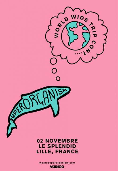 Superorganism au Splendid de Lille