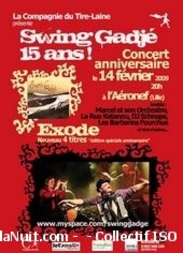 Swing Gadjé à l&rsquo;Aéronef