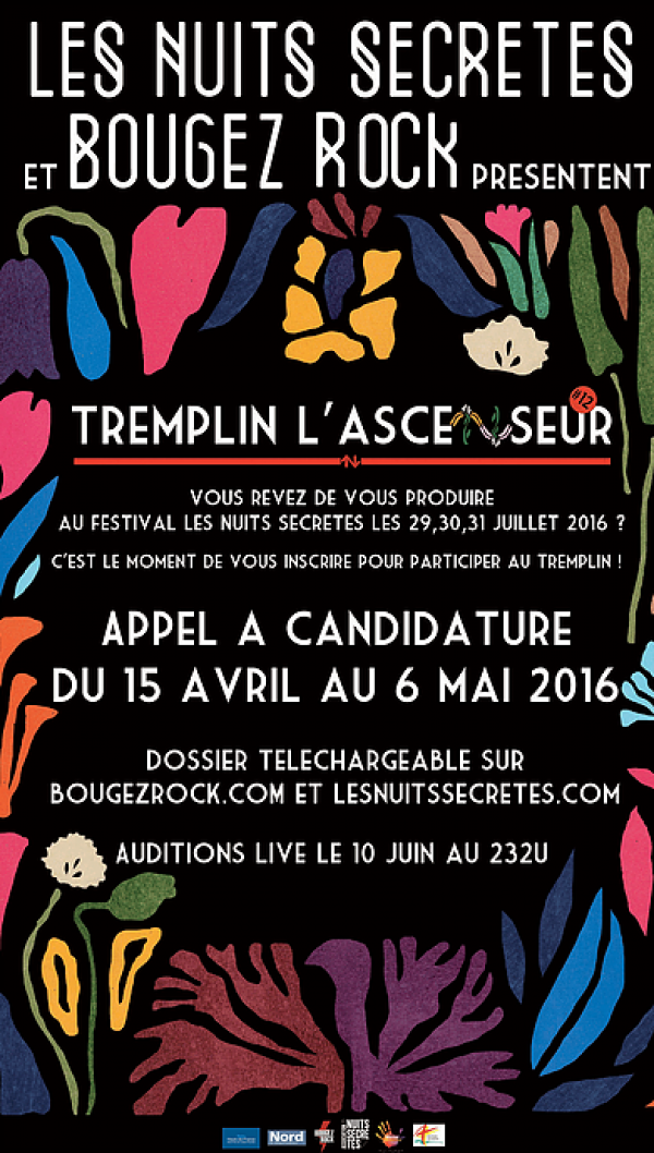 Tremplin l&rsquo;Ascenseur, vous avez jusqu&rsquo;au 6 mai pour postuler !