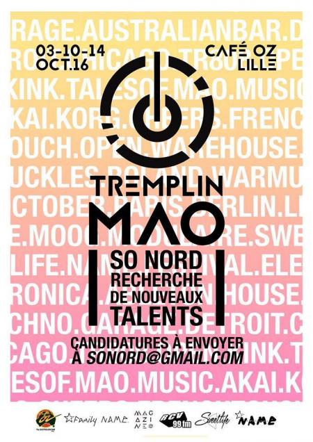 Un appel à candidature pour le tremplin MAO