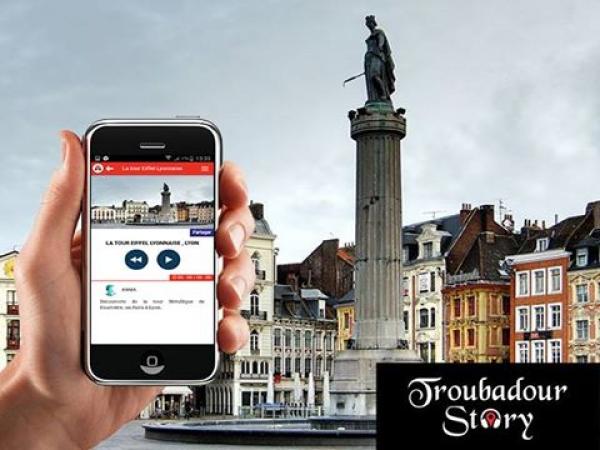 Troubadour Story, l&rsquo;appli qui vous dévoile les secrets de Lille&#8230;
