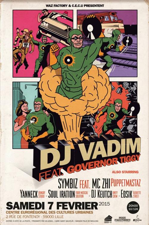 DJ Vadim Feat Governor Tiggy + Symbiz feat. Mc Zhi (Puppetmastaz)