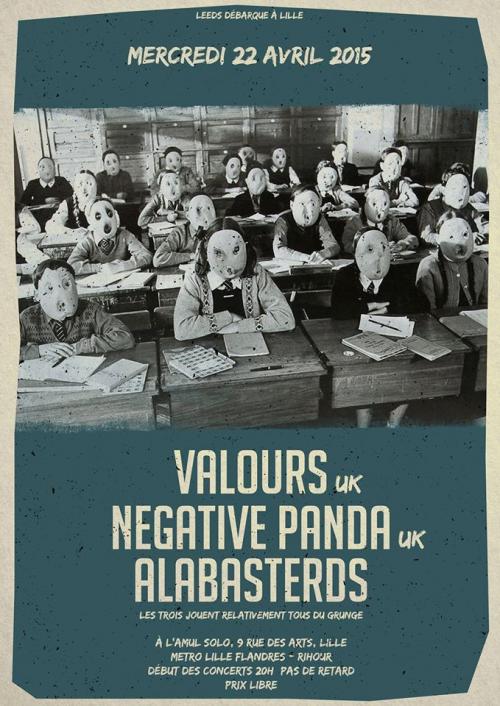 Valours + Negative Panda + Alabasterds