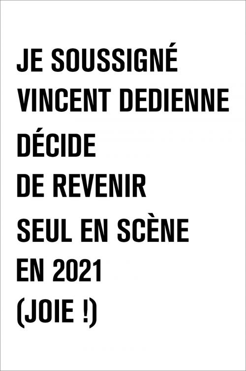 Vincent Dedienne revient avec son nouveau spectacle