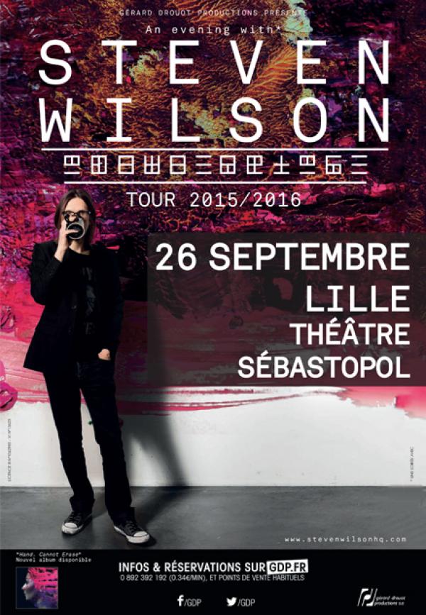 Steven Wilson au Théâtre Sébastopol